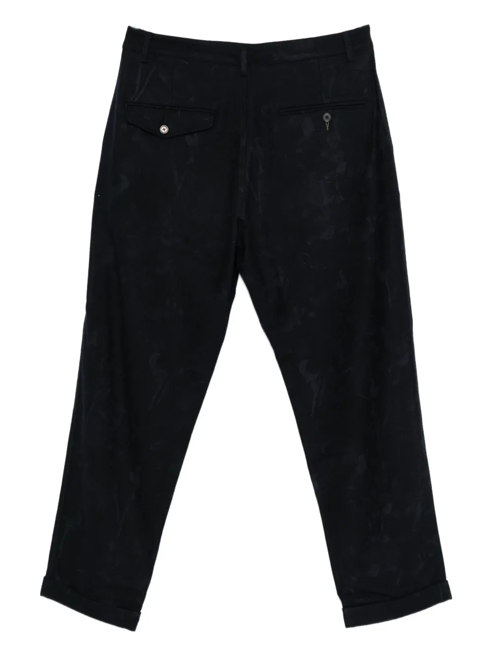 Universal Works floral-pattern trousers - Blauw