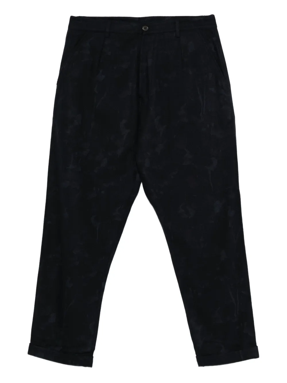Universal Works floral-pattern trousers | Blue | Image 1