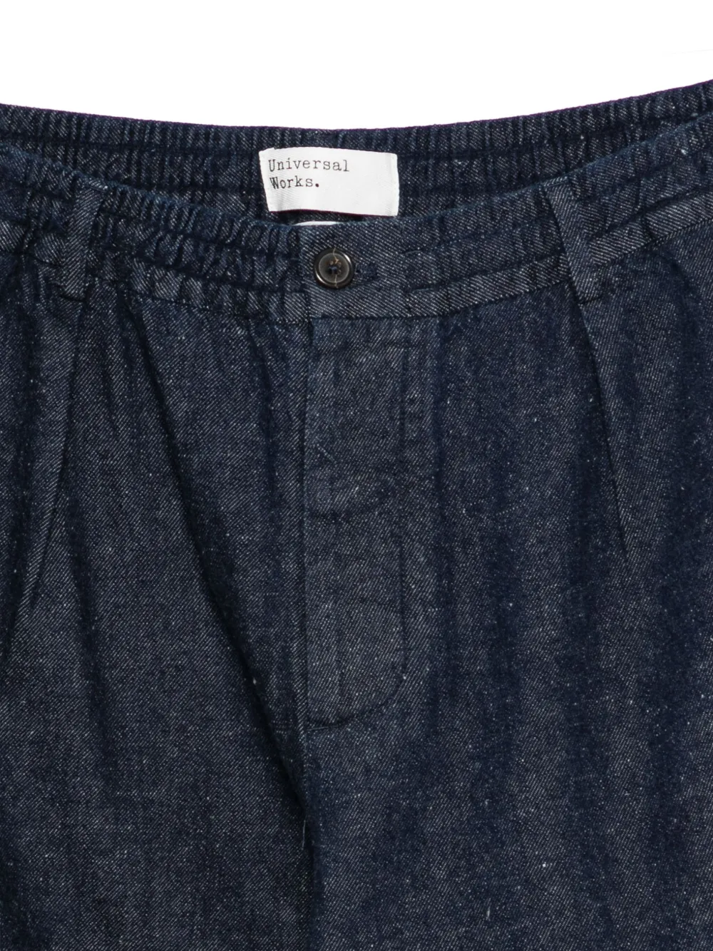 Universal Works Elasticated-waistband Jeans In Blue