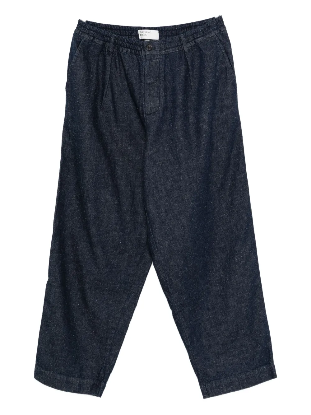 Universal Works Elasticated-waistband Jeans In Blue