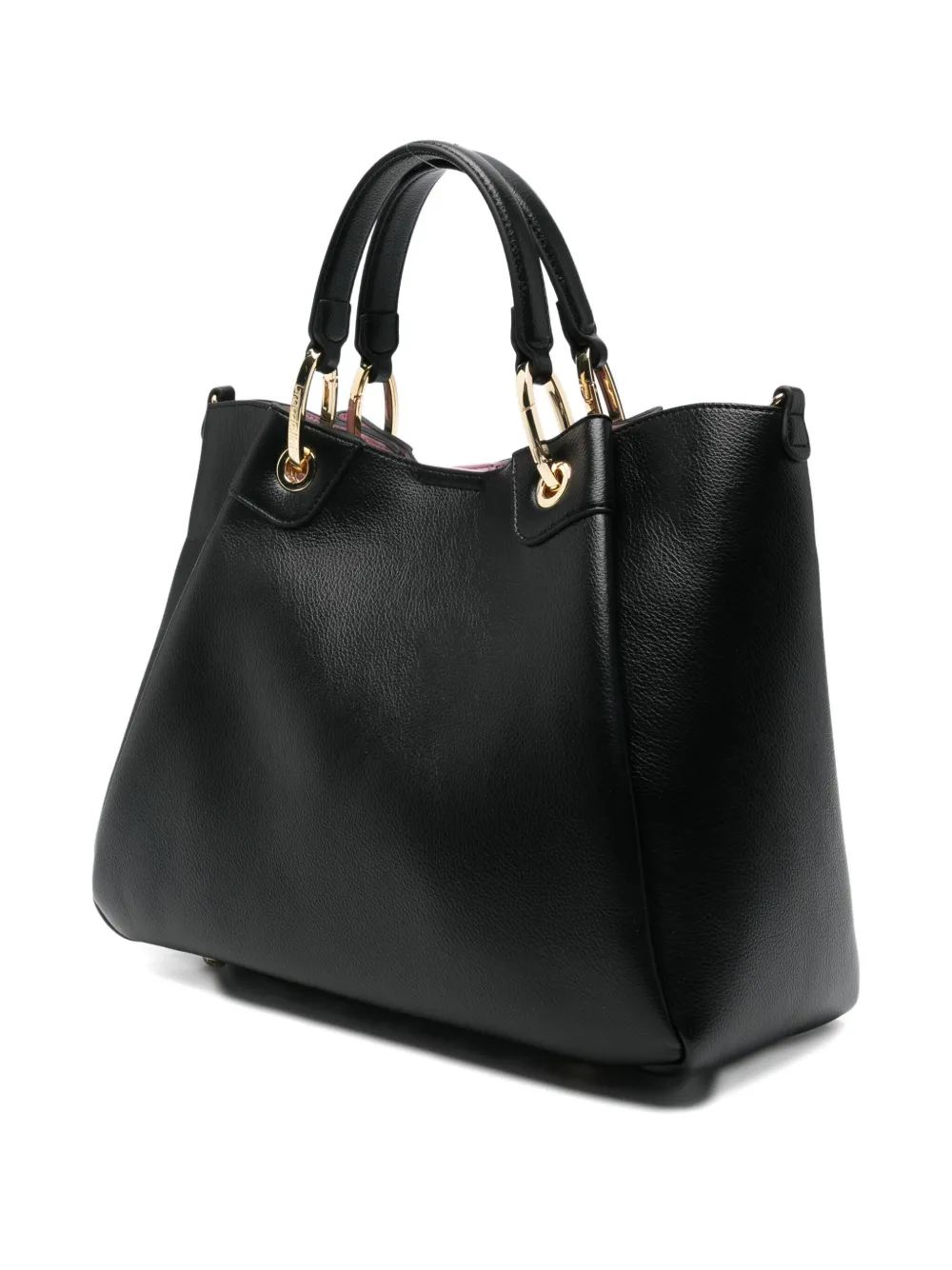 Braccialini Teddy-appliqué Tote Bag In Black