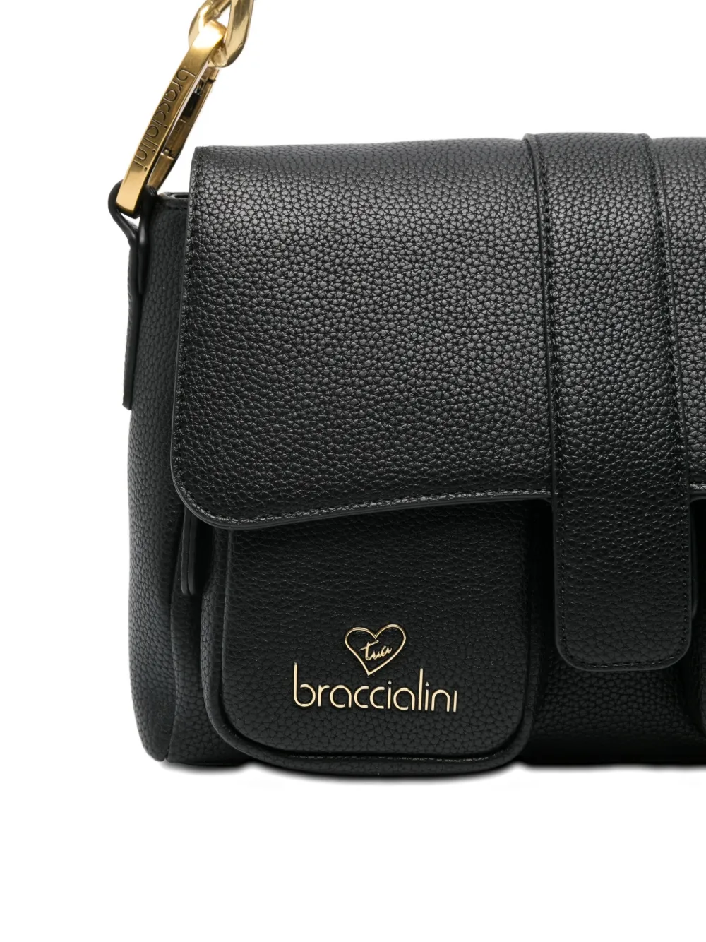 Braccialini Jinny Jewels Cross Body Bag In Black