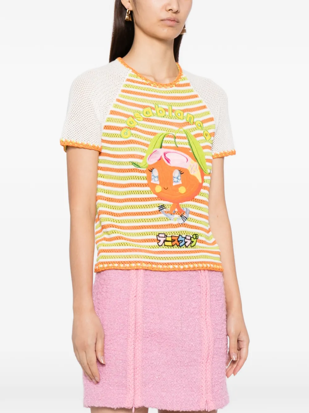 Casablanca Rave-character Top In Multi