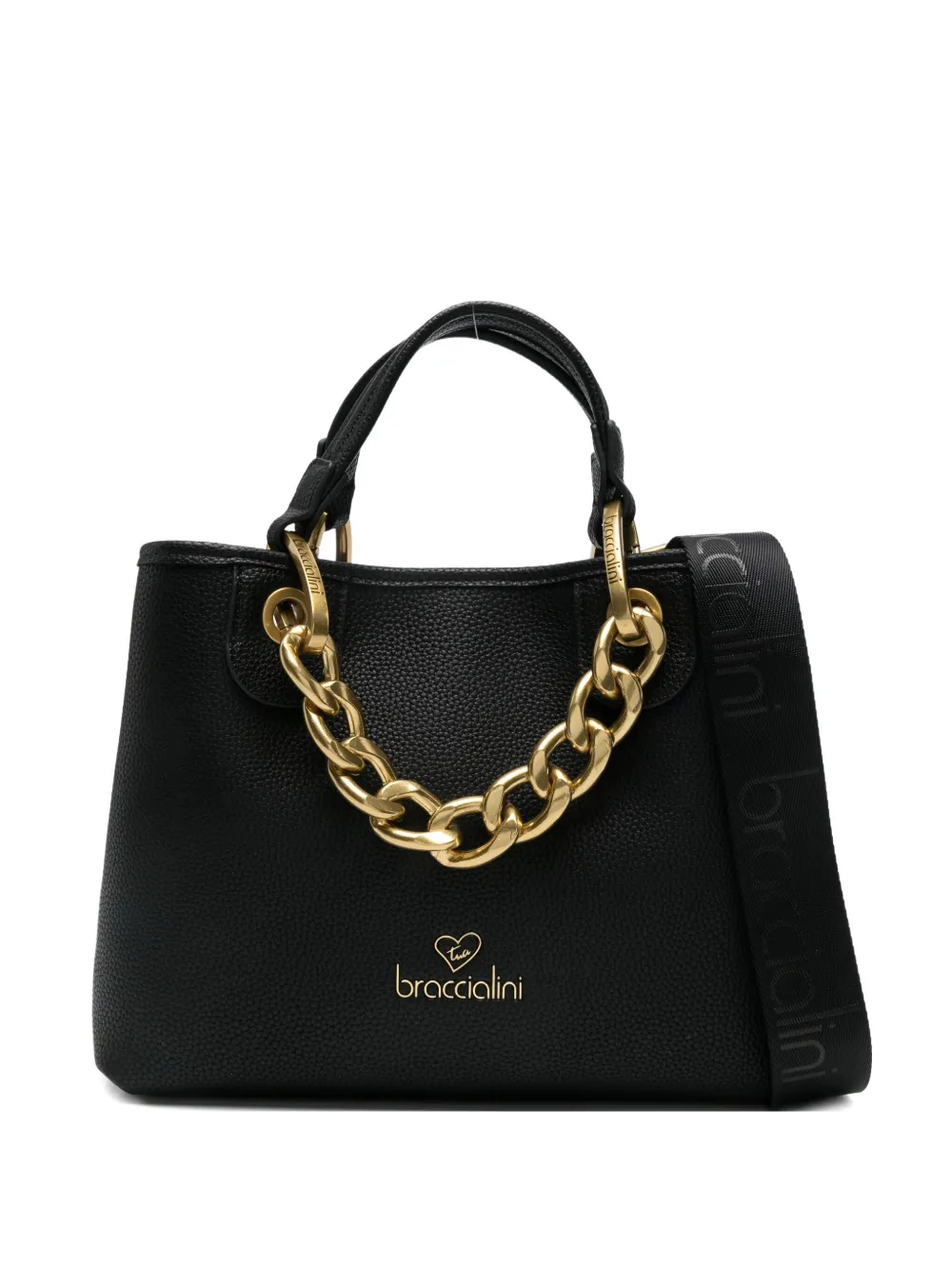 Braccialini Beth Jewel tote bag - ブラック Braccialini Beth Jewel tote bag - ブラック