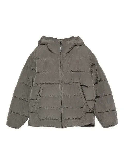 C.P. Company Kids abrigo capitonado con capucha