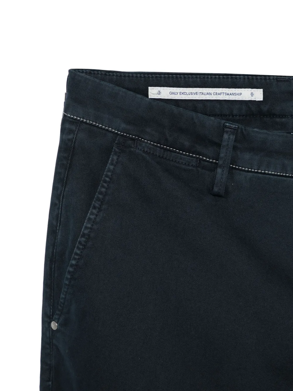 Jacob Cohën Ben broek met toelopende pijpen Blauw