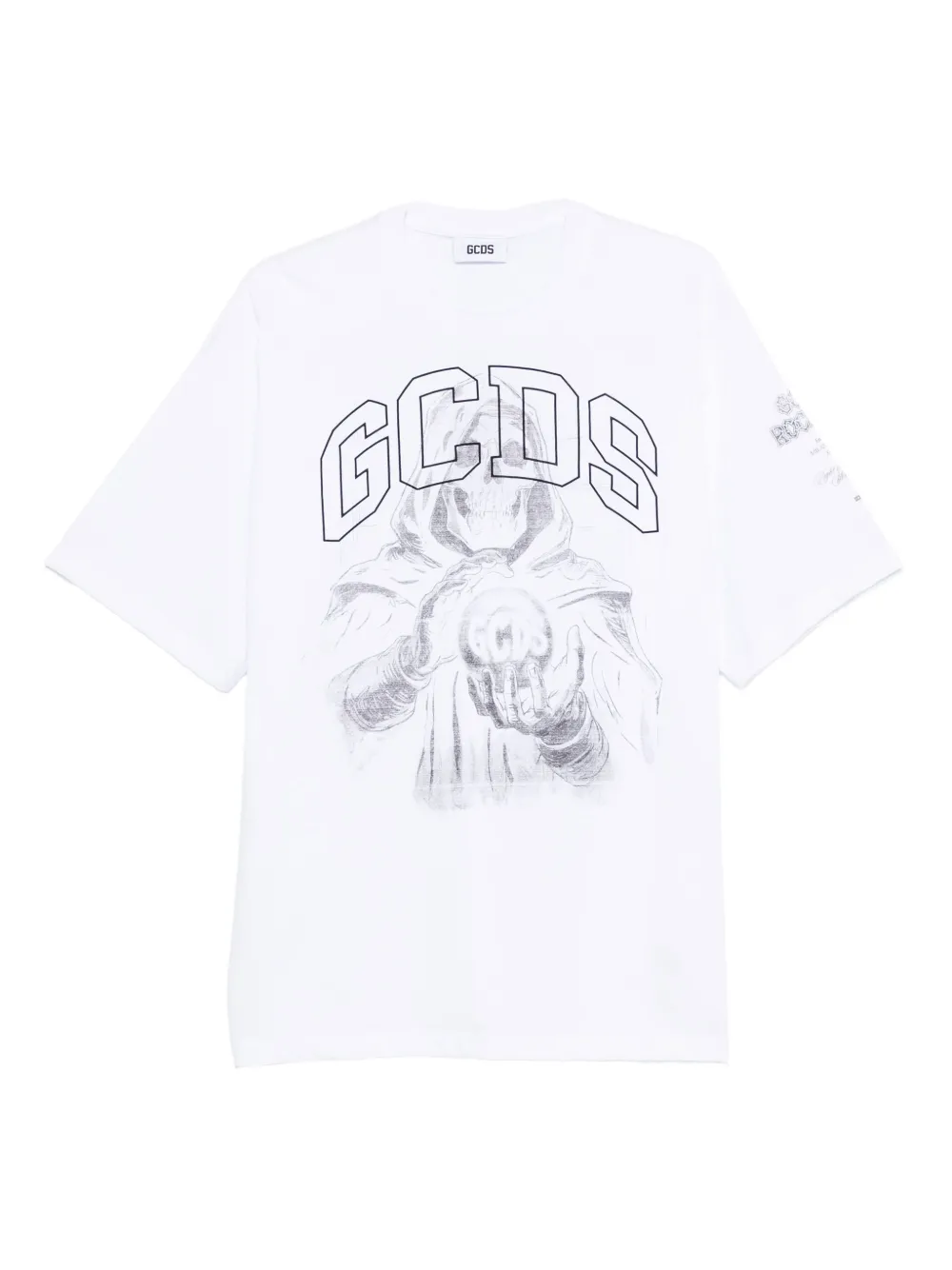 GCDS logo-print t-shirt | White | Image 1