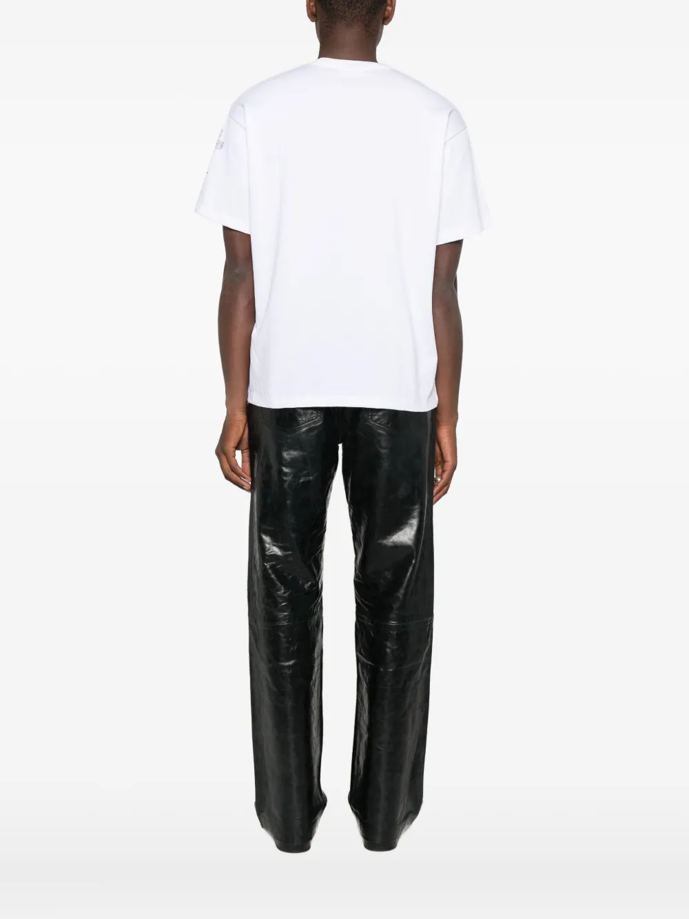 GCDS T-shirt met logoprint Wit