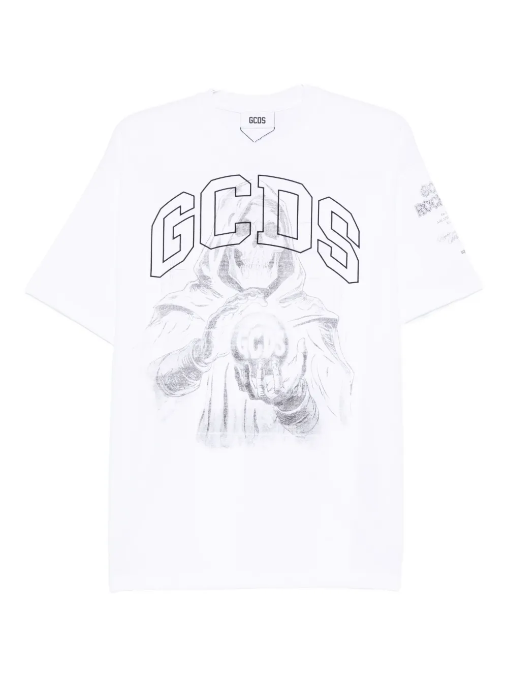 GCDS playera con logo estampado | blanco | Image 1
