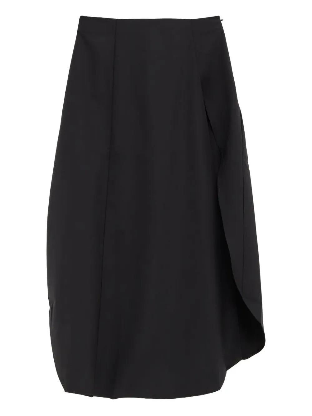Paloma Wool side slit balloon Mileto skirt - Zwart