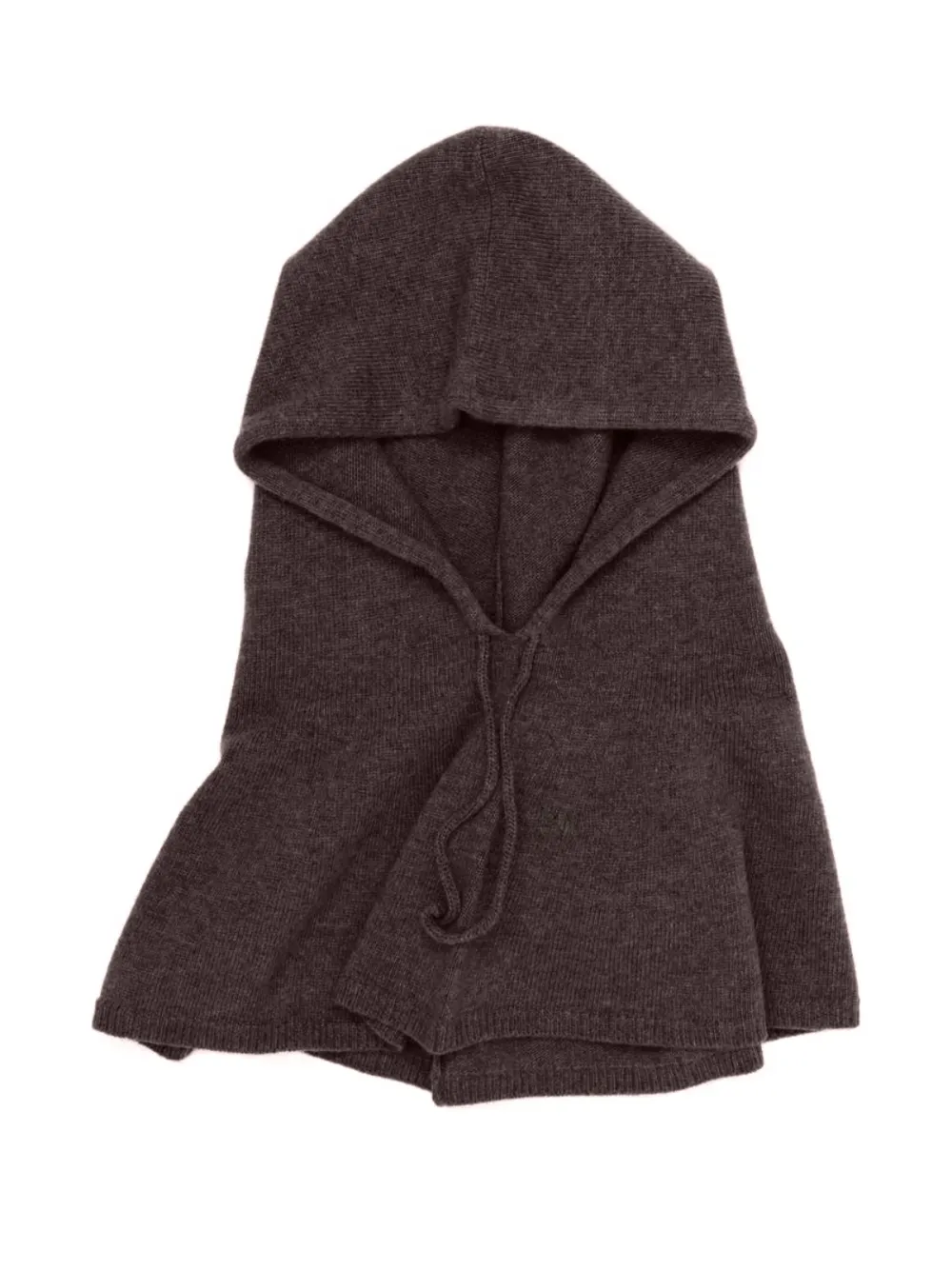 Paloma Wool Hooded Tie-fastening Balaclava In Brown