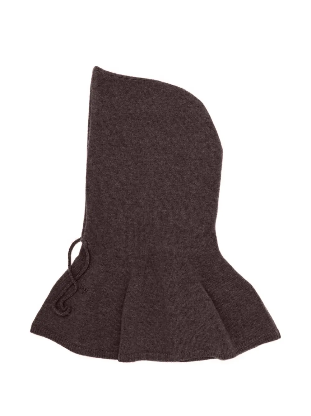 Paloma Wool Hooded Tie-fastening Balaclava In Brown