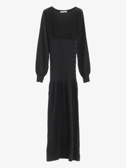 Paloma Wool Fa button-detail long-sleeve dress