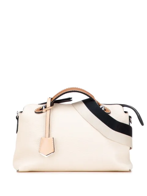 Fendi Pre-Owned 2010-2025 Medium Tricolor Leather By The Way satchel