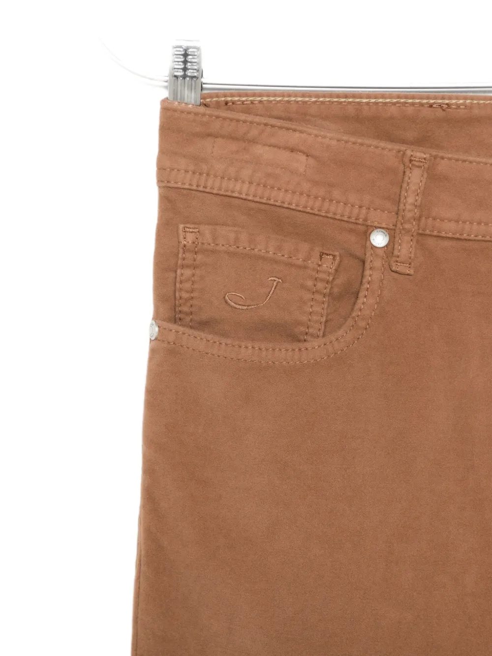 Jacob Cohen Bard Slim-fit Trousers In Brown