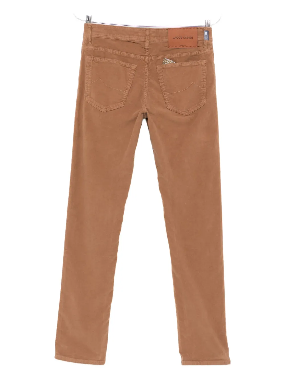 Jacob Cohen Bard Slim-fit Trousers In Brown