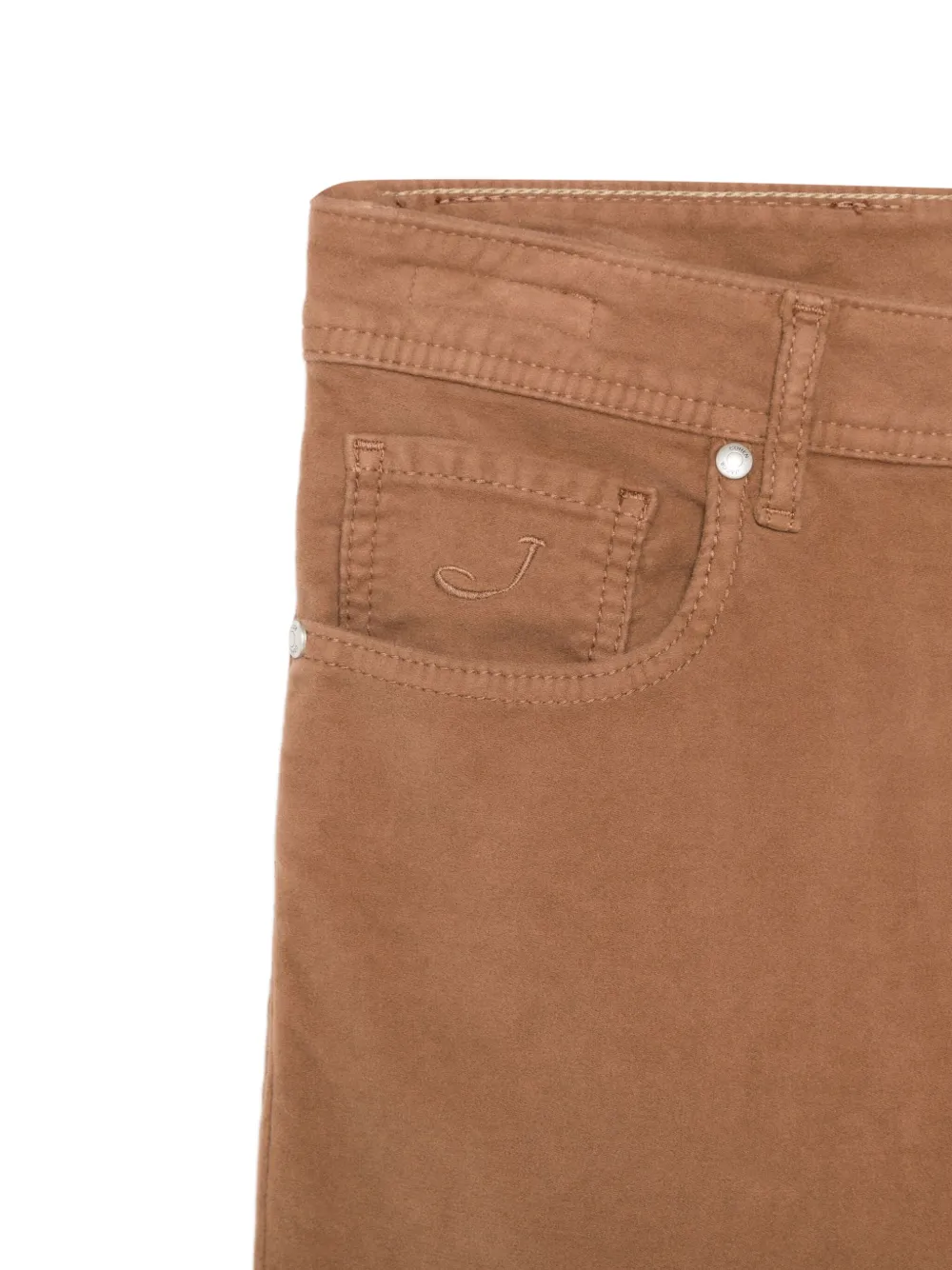 Jacob Cohën Slim-fit broek Bruin