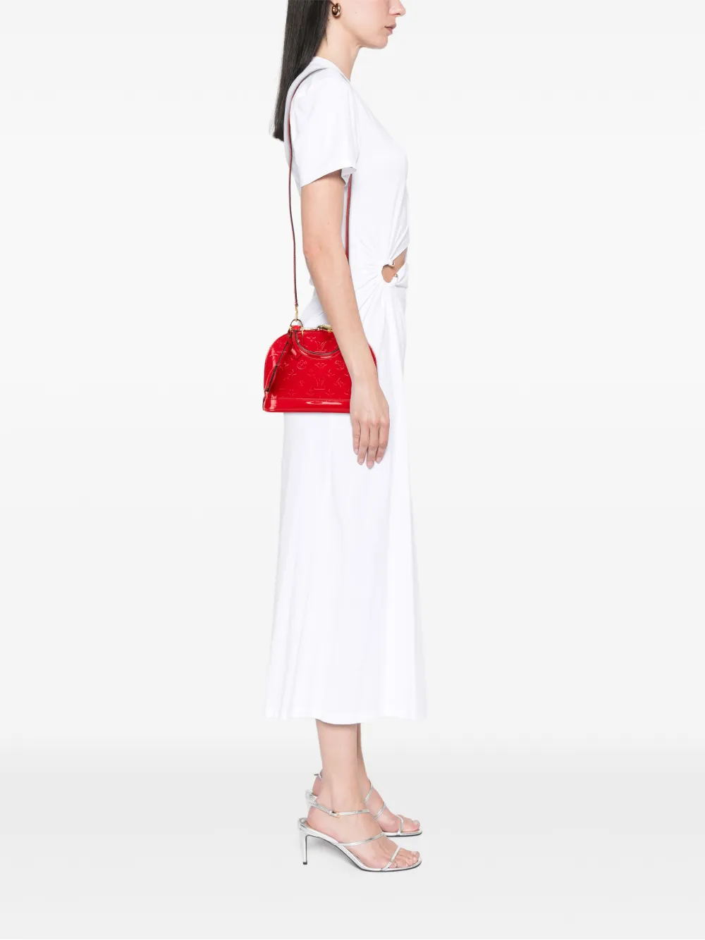 Louis Vuitton Pre-Owned 2015 Monogram Vernis Alma BB satchel | Pre-Owned | Image 2