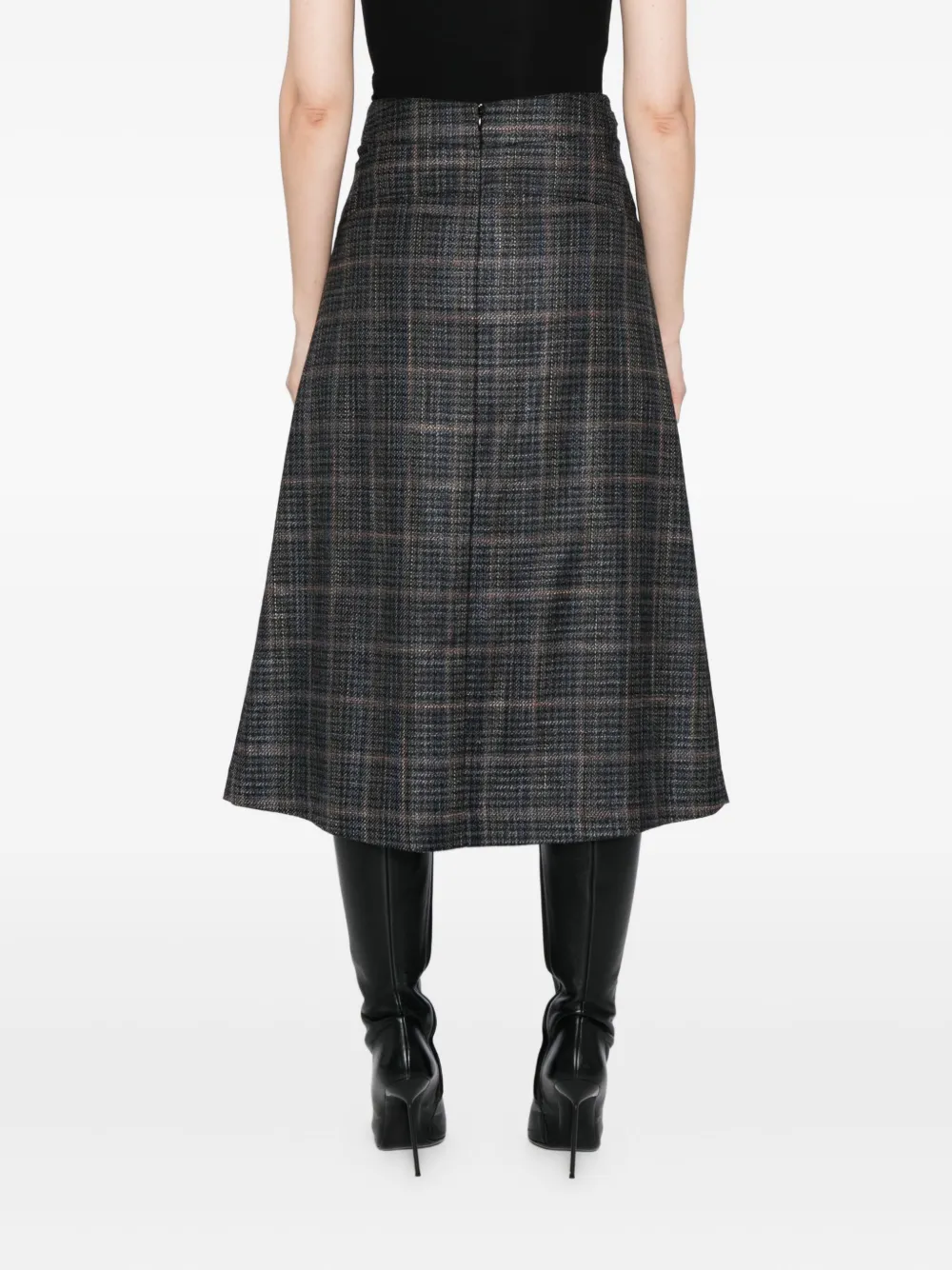Gabriela Hearst Wesley Skirt In Multi