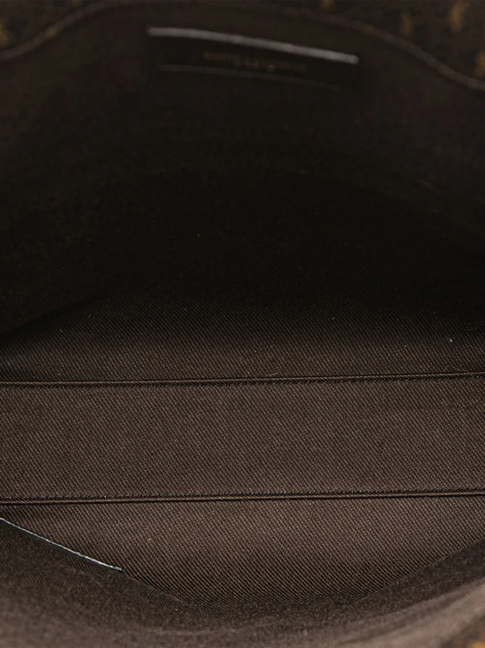 Pre-owned Saint Laurent 2021 Le Monogramme Coated Canvas And Leather Shopper Tote Satchel In Brown