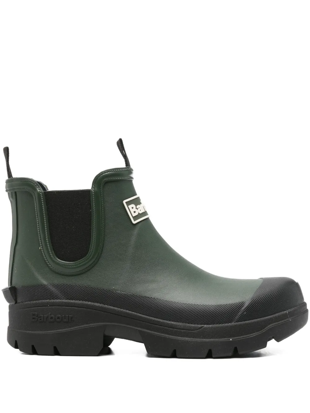 Barbour Nimbus Waterproof Chelsea Rain Boot In Green