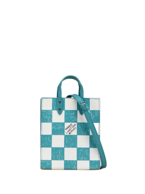 Louis Vuitton Pre-Owned 2021-2025 Damier Checkerboard Sac Plat XS satchel
