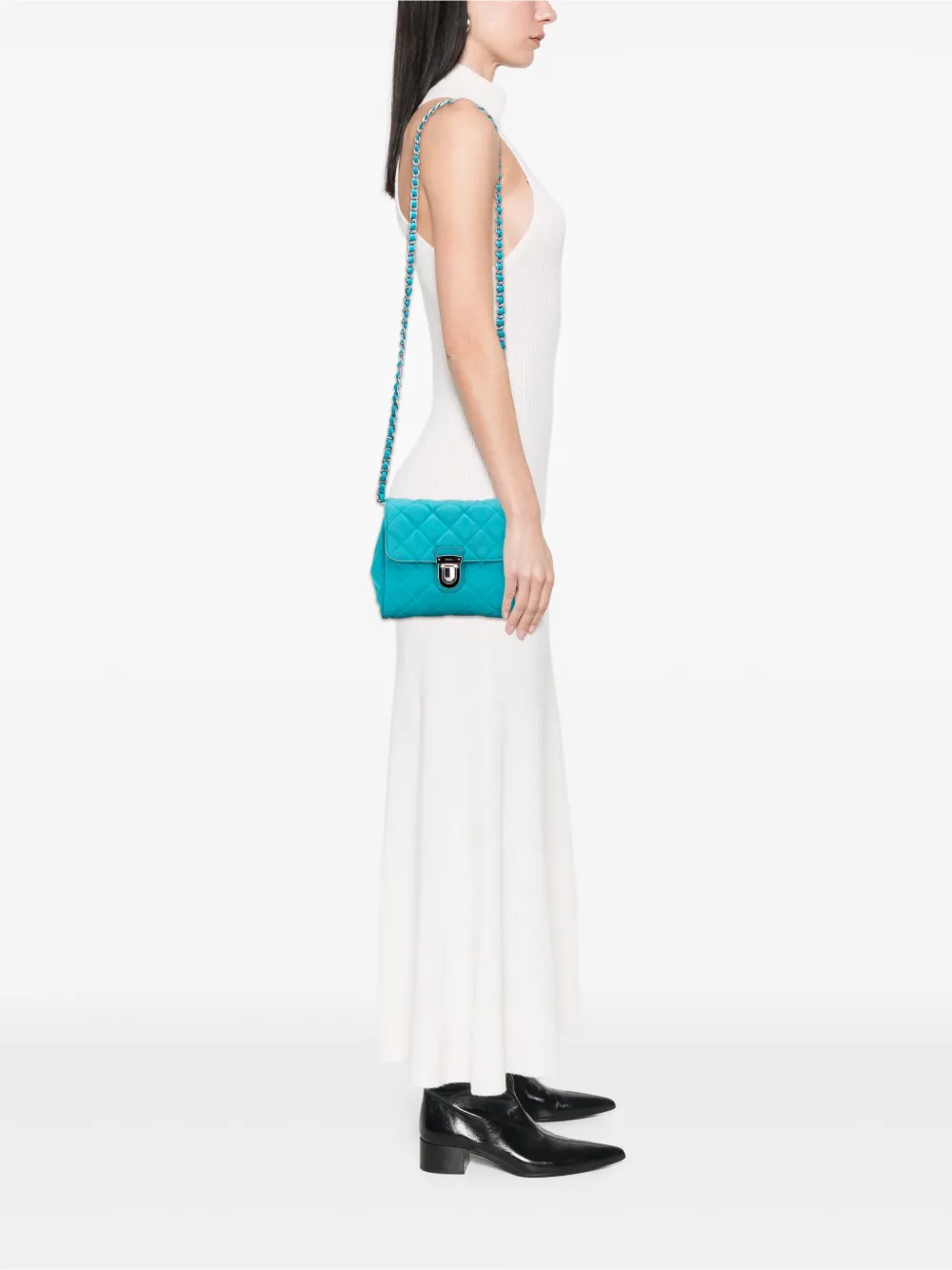 Prada Pre-Owned 2010-2025 Impuntu Tessuto Chain crossbody bag | Pre-Owned | Image 2