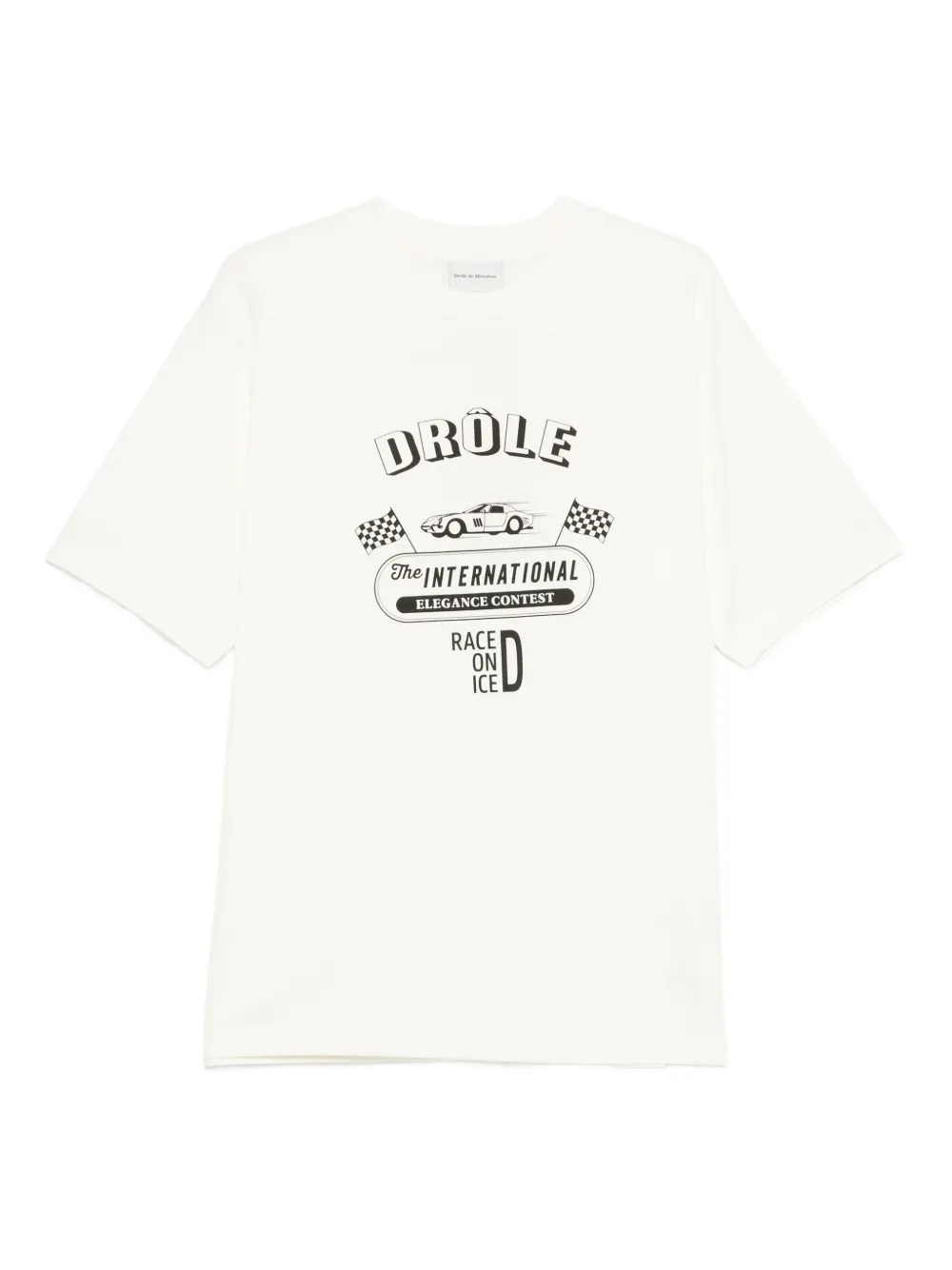 Drôle De Monsieur graphic-print T-shirt | White | Image 1