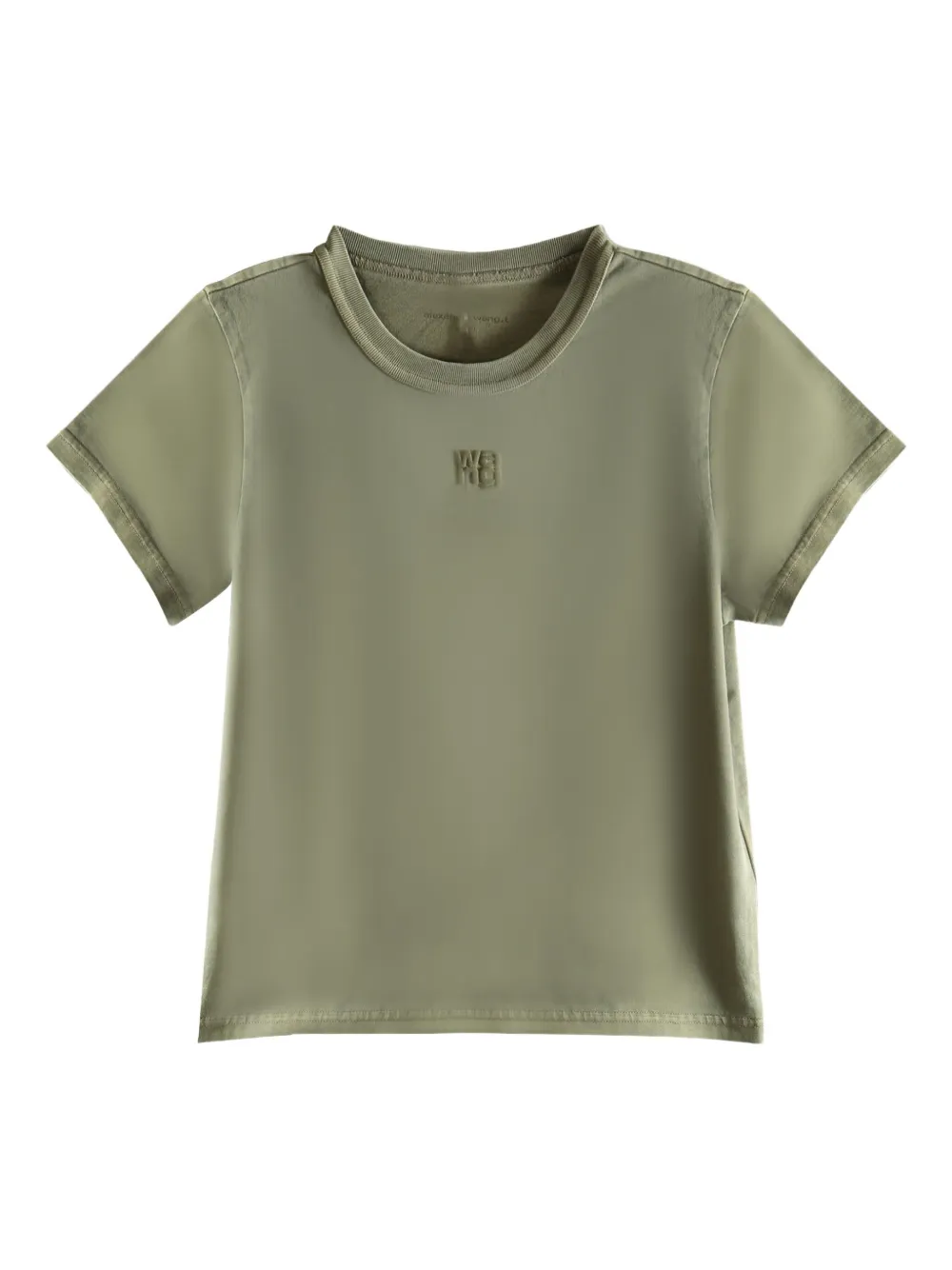 Alexander Wang Embossed Top In Green
