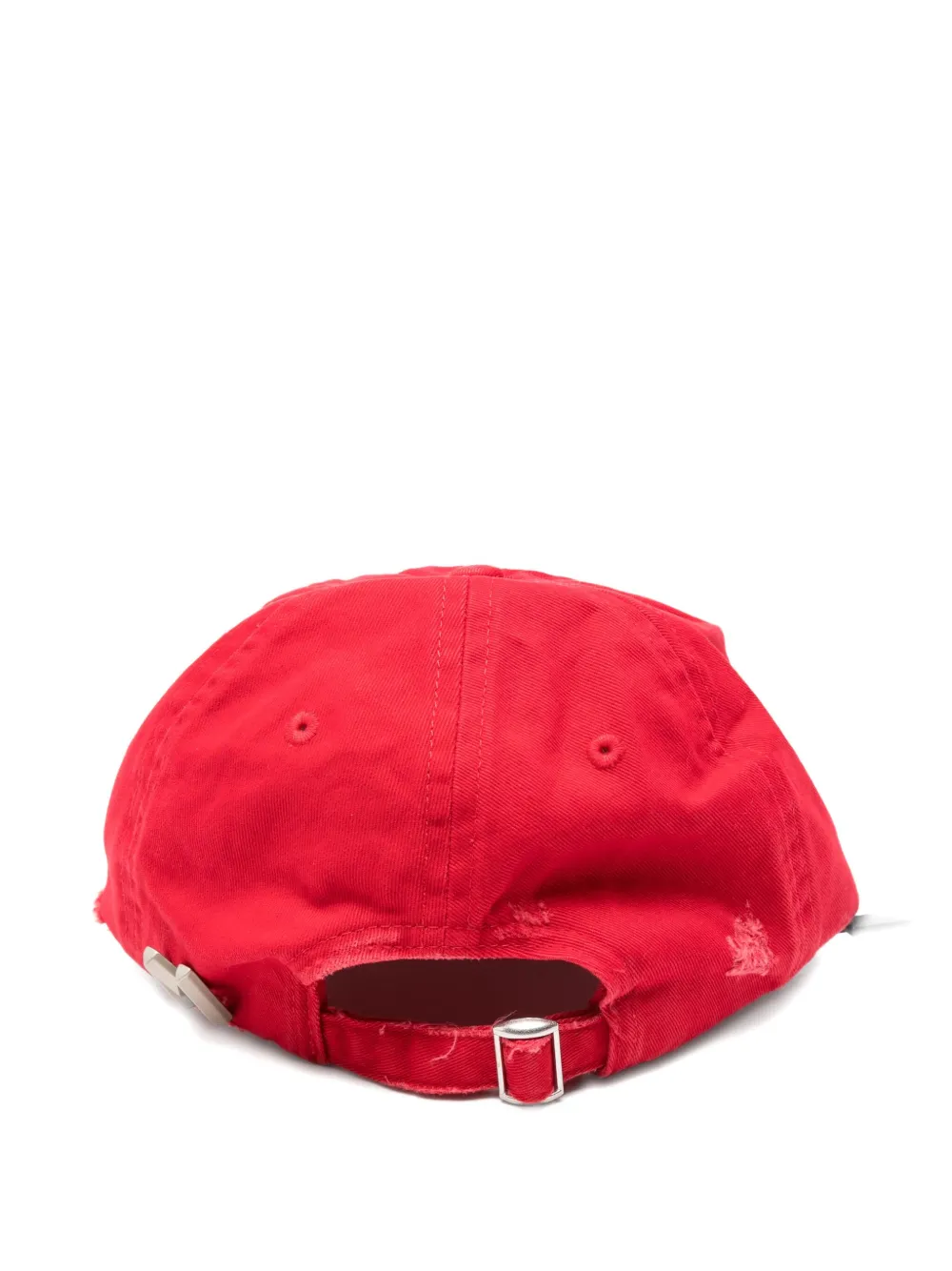 MARKGONG distressed baseball cap - Rood