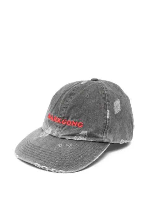MARKGONG distressed-effect baseball cap