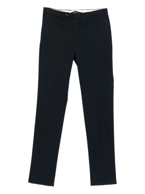 Incotex tapered cotton cashmere trousers