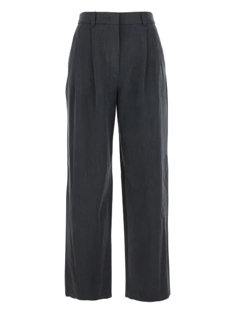 DUNST pleat-detail trousers