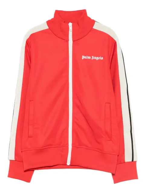 Palm Angels Kids zip-up sweatshirt