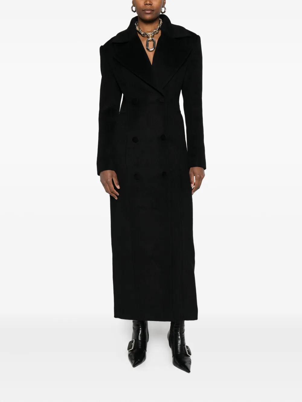 MARKGONG wide-lapels double-breasted coat | Double Breasted & Peacoats | Image 2