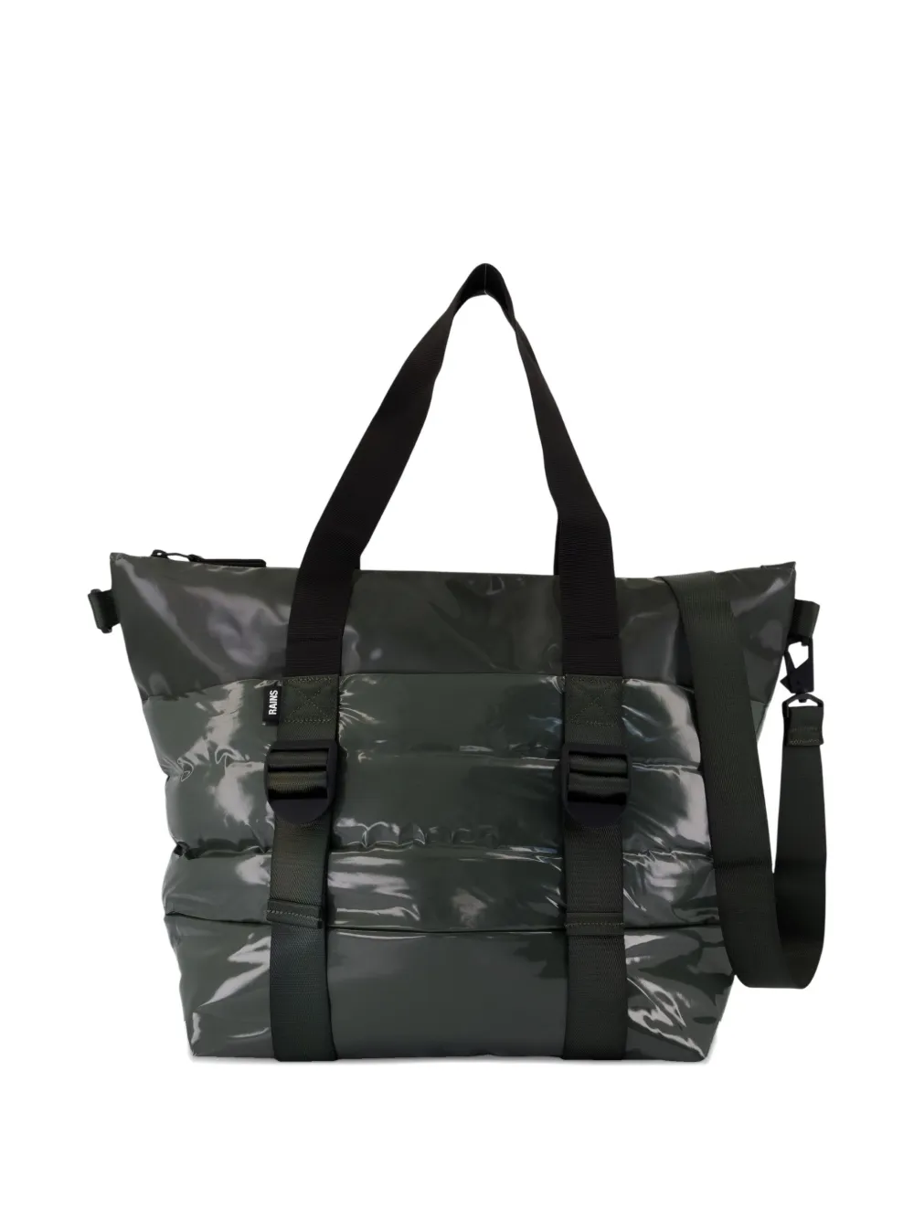 Rains mini Puffer Mix tote bag | Image 2