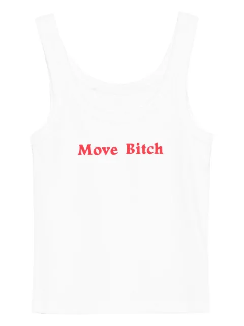 MARKGONG playera con eslogan estampado