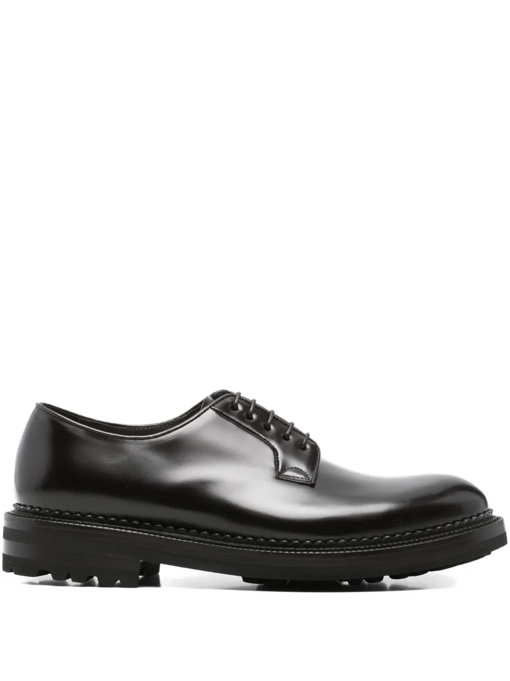 Green George leather derby shoes - ブラック Green George leather derby shoes - ブラック