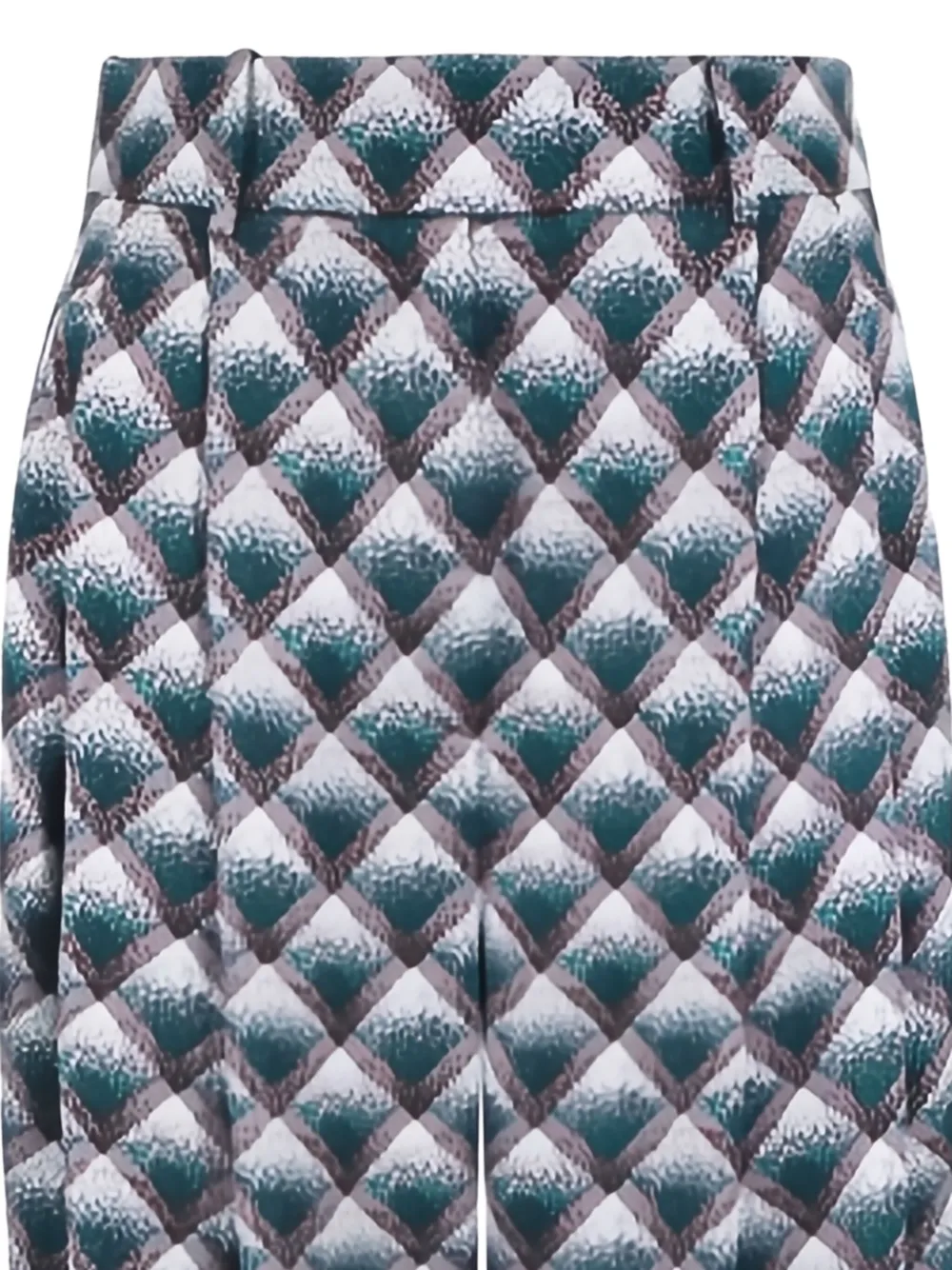 Giorgio Armani gradient-print tailored trousers | Slacks | Image 2