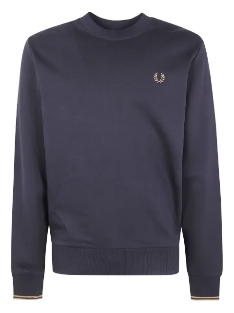 Fred Perry laurel-wreath crew-neck sweatshirt
