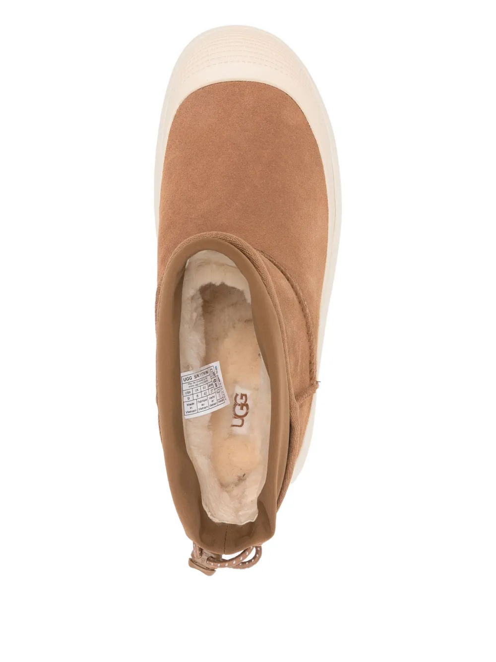 Ugg Biscuit Suede Ultra Mini Weather Hybrid Ankle Boots In Brown