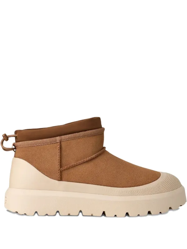 K*K様 UGG ULTRA WEATHER HYBRID UGG Bota Classic Ultra Mini Weather Hybrid | Marrom | FARFETCH BR