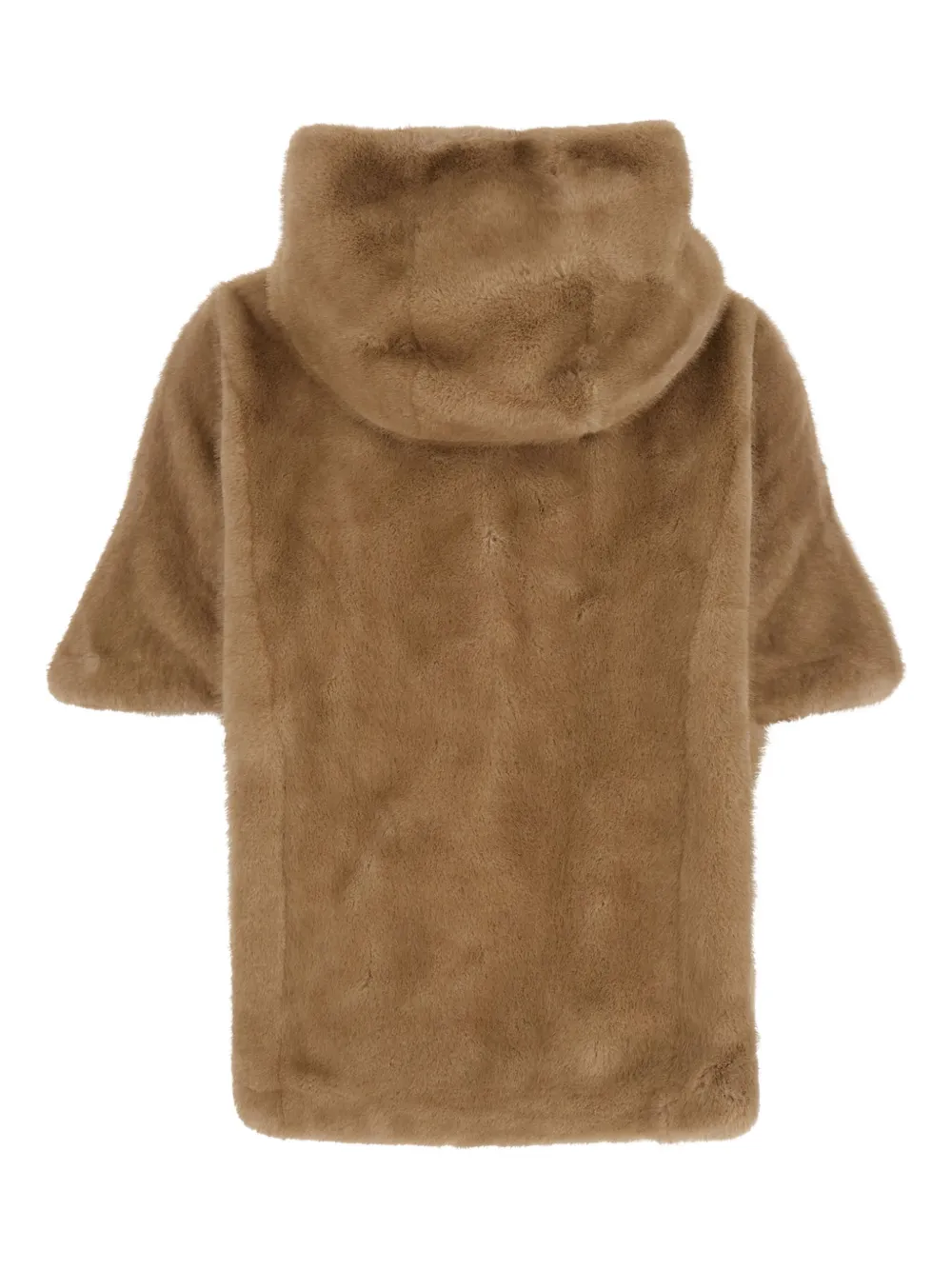 Giovanni Paris Faux-fur Jacket In Neutral