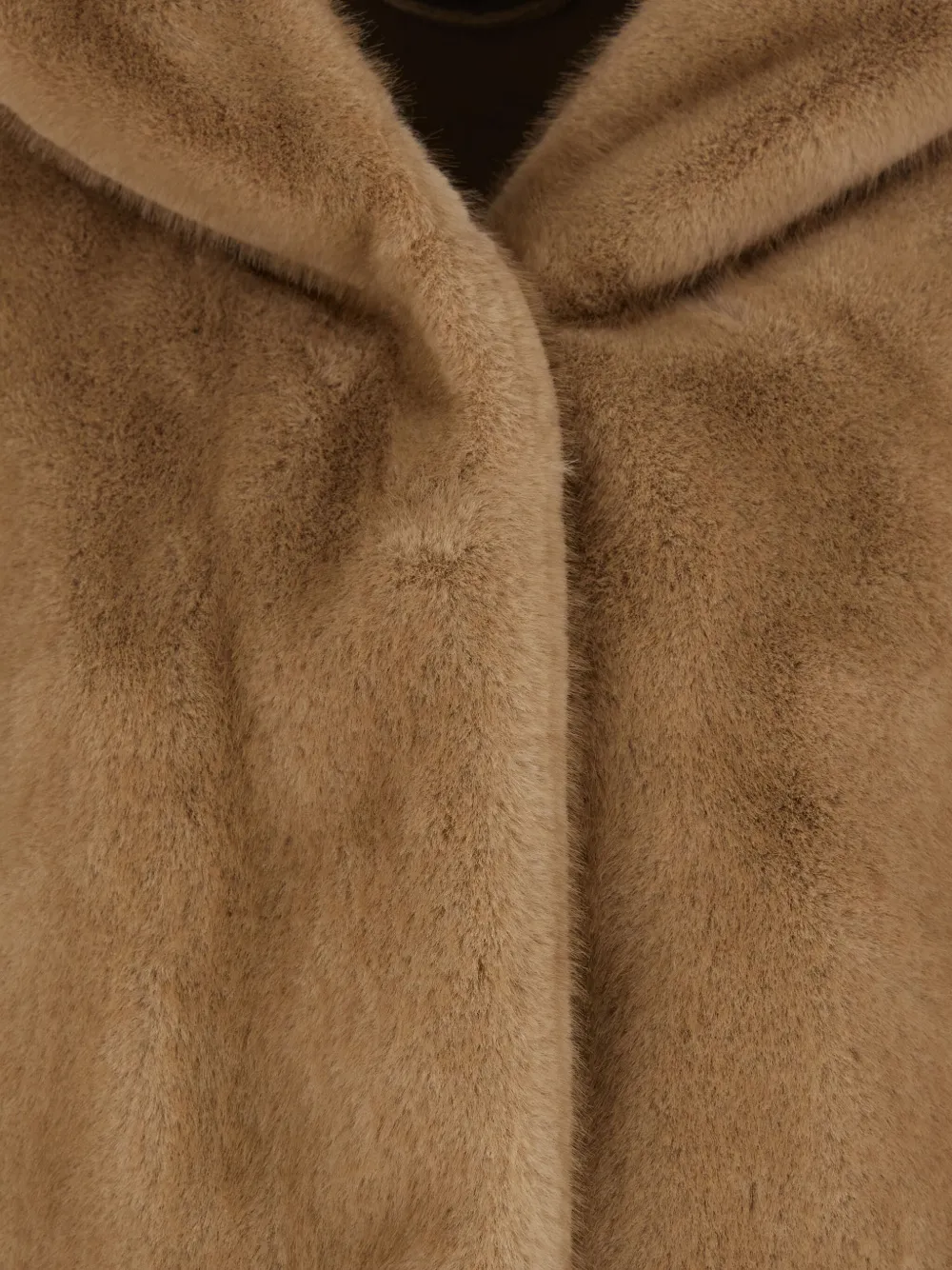 Giovanni Paris Faux-fur Jacket In Neutral
