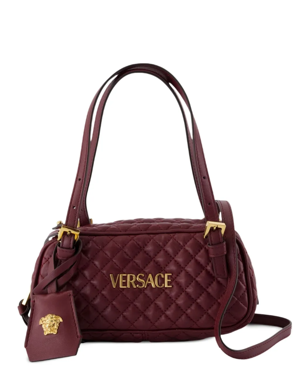 Versace キルティング ショルダーバッグ S - レッド Versace キルティング ショルダーバッグ S - レッド