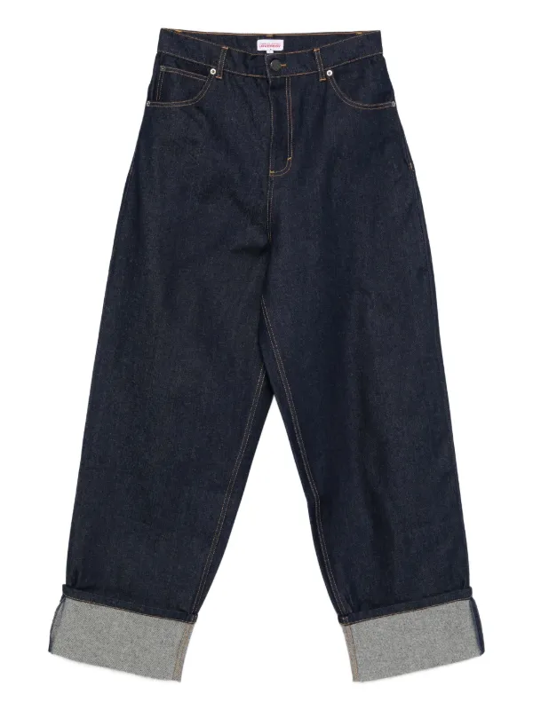 Charles Jeffrey LOVERBOY ブルーデニム size28 Charles Jeffrey LOVERBOY ブルーデニム size28