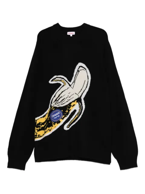 Charles Jeffrey Loverboy intarsia-knit sweater