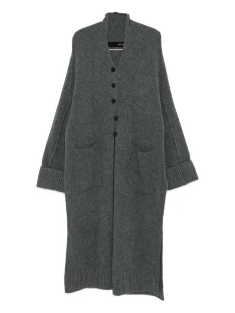 Isabel Benenato single-breasted oversized coat