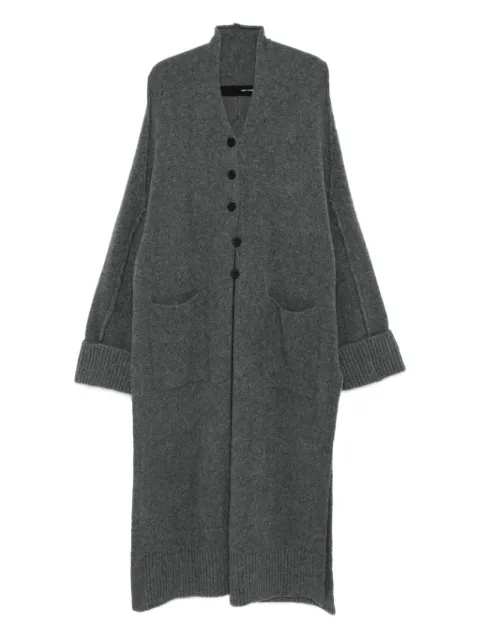 Isabel Benenato abrigo oversize con botones