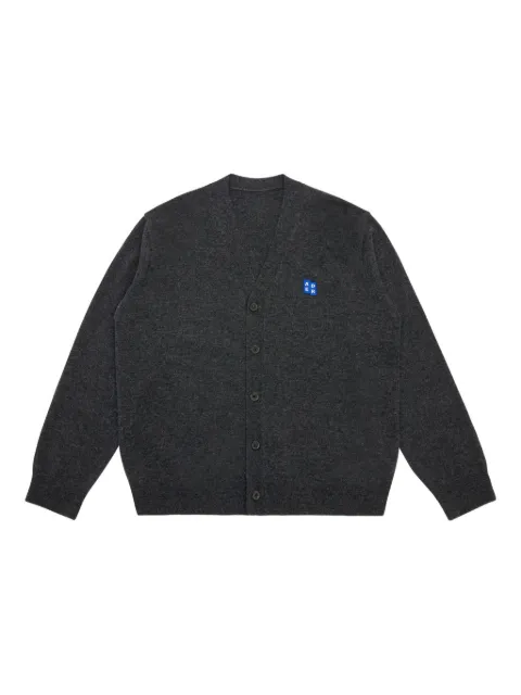 Ader Error logo-patch button cardigan